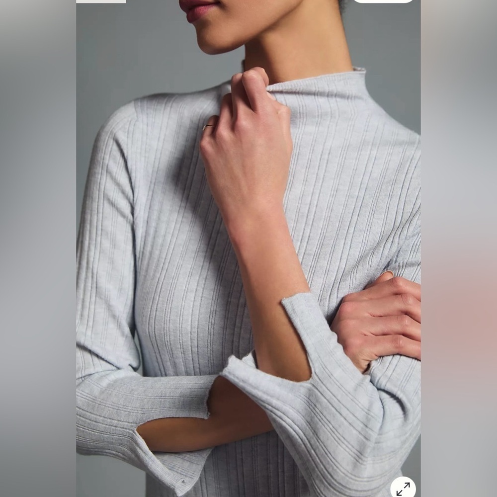 Daily Practice by Anthropologie Textured Column Sweater Dress - Picture 4 of 15